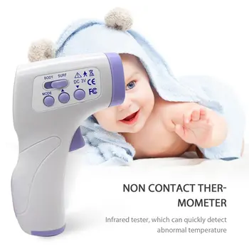 

Digital Baby Non-contact Infrared Forehead Temperature High Precision Thermometer Temperature Meter Baby Care