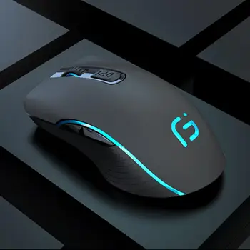 

X9 Portable Bluetooth Mouse 4.0 + 2.4Ghz Wireless Dual Mode 2 In 1 Mouse for Laptops Rechargeable Gaming mouse