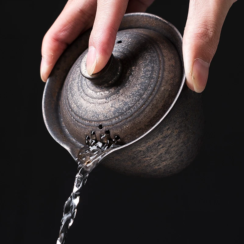 Китайский керамический чайник LUWU gaiwan чайный китайский кунг фу чаван посуда для