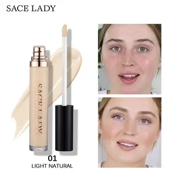 

Lasting Face Scars Acne Cover Smooth Moisturizing Makeup Liquid Concealer Cream Waterproof Full Coverage Concealer Dropship