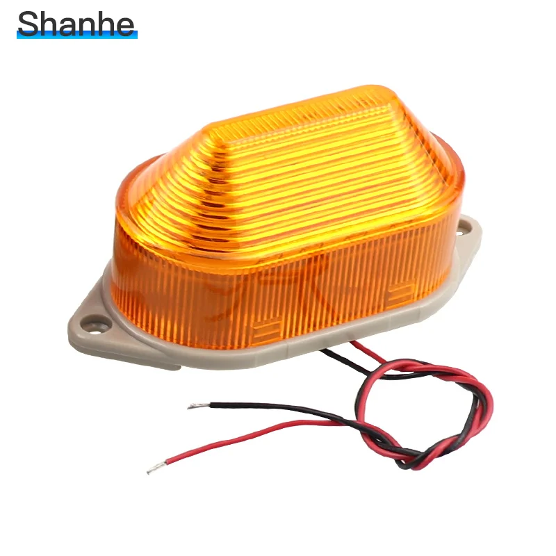 3051 стробоскопический сигнал Предупреждение светильник 12V 24V 110V 220V Индикатор светильник Светодиодный лампа Малый мигающий светильник охранной сигнализации