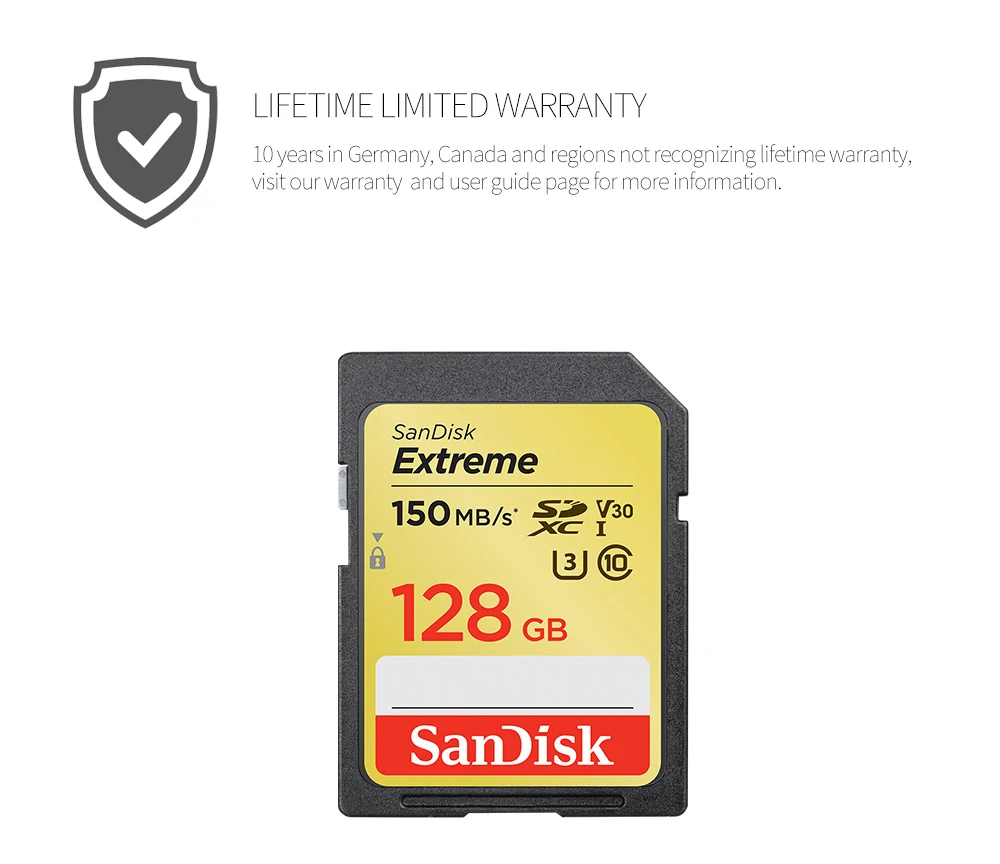SanDisk SDXV Ultra SD карта 128 Гб 64 Гб 32 Гб 16 Гб microSDHC SDXC UHS-I карта памяти SD карта TF карта 80 МБ/с./с класс 10 U3 для камеры