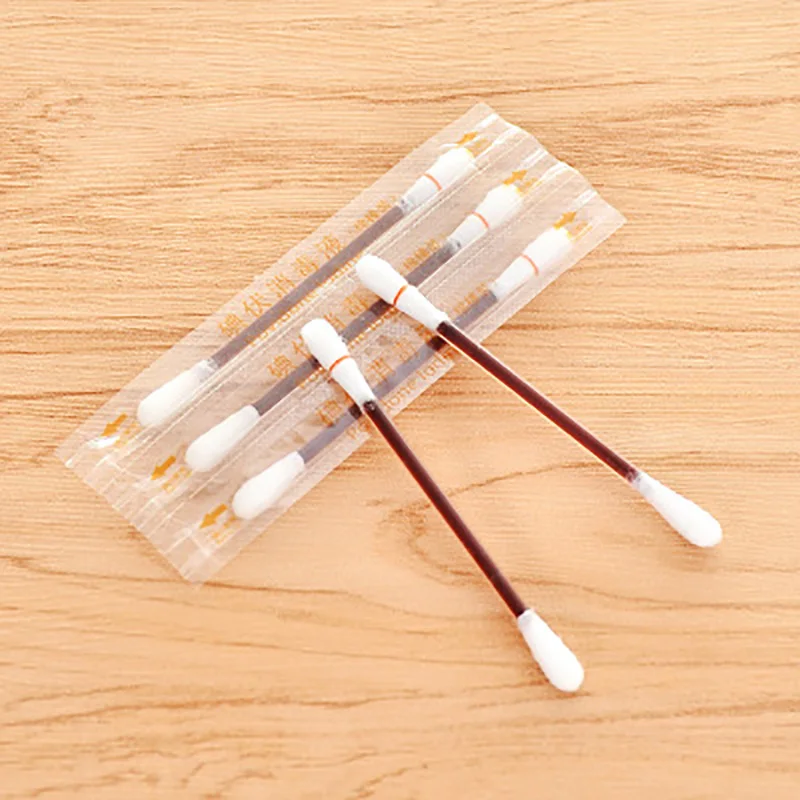 10-30-50-100 шт йодные ватные палочки для стерилизации и дезинфекции тампона для аварийного ранения нити аптечка поставки