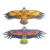 1.1m Flat Eagle Kite With 30 Meter Kite Line Children Kites Outdoor Toys Garden Toys Cloth Windsock Bird Gift Flying For Ki A3Q0 1