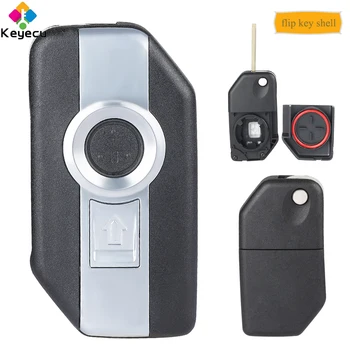 

KEYECU Motorcycle Remote Control Car Key Shell Case Housing With 2 Buttons - for BMW R1200GS R1250GS R1200RT K1600 GT GTL F750GS