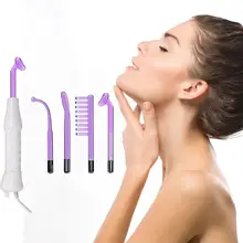 

Portable High Frequency Device Violet Ray Machine Acne Remover Purple /orange Light Machine For Face Acne Treatment B4j4