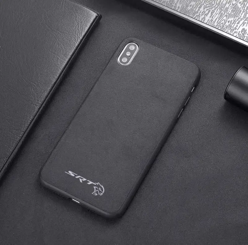 Роскошный чехол для телефона из замши для автомобильного спорта iPhone 6, 6 S, 7, 8 plus, X, XR, XS, MAX, замшевый чехол для телефона - Цвет: Suede-015