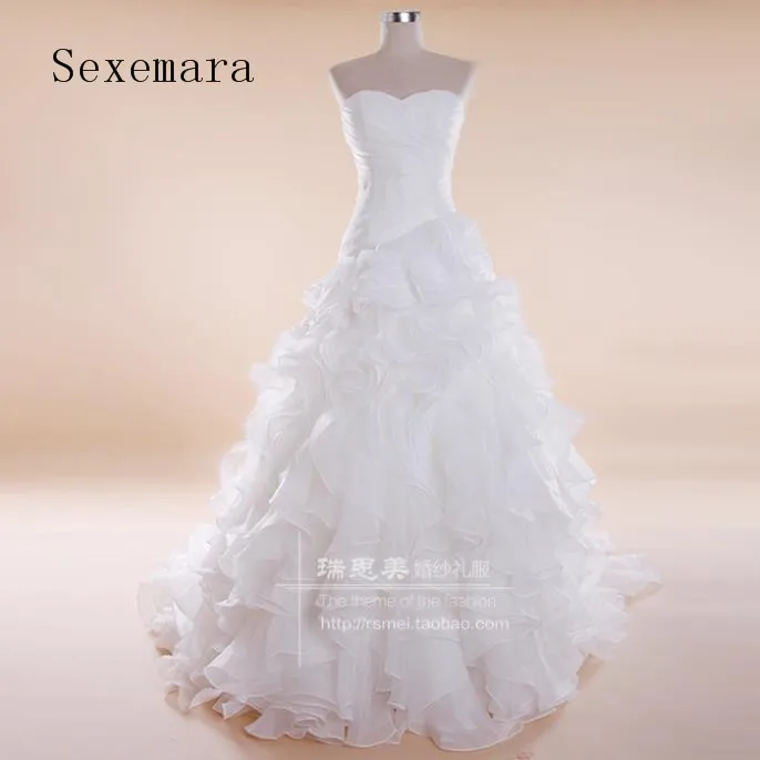 Vestidos longo модное милое длинное актуальное платье верх из органзы и кружева с оборками для невесты платья для матери невесты