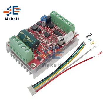 

BLDC Three Phase DC Brushless Motor Controller PWM Hall Motor Control Driver Board With Forward/Reverse/Brake DC 6-60V 400W