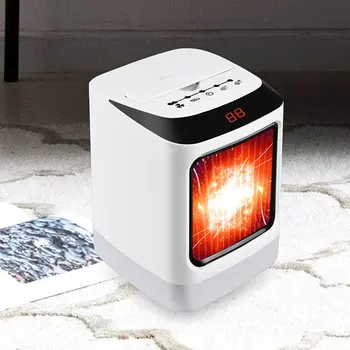 

Car Cooling and heating dual purpose Heater With Colorful Lights PTC Aluminum Platinum Heating Sheet Display Intelligent