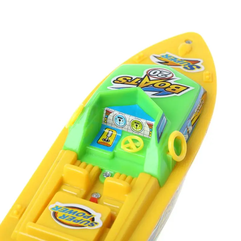 Высокоскоростная электрическая лодка пластиковый Запуск детей RC игрушки скоростная лодка водные игры подарок для детей