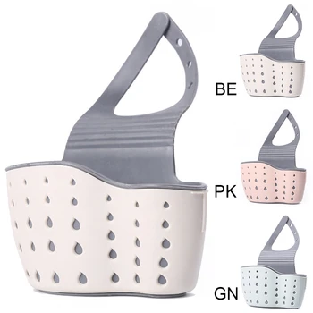 

Sink Shelf Soap Sponge Drain Rack Bathroom Holder Kitchen Storage Suction Cup Kitchen Organizer Sink kitchen Accessories Wash