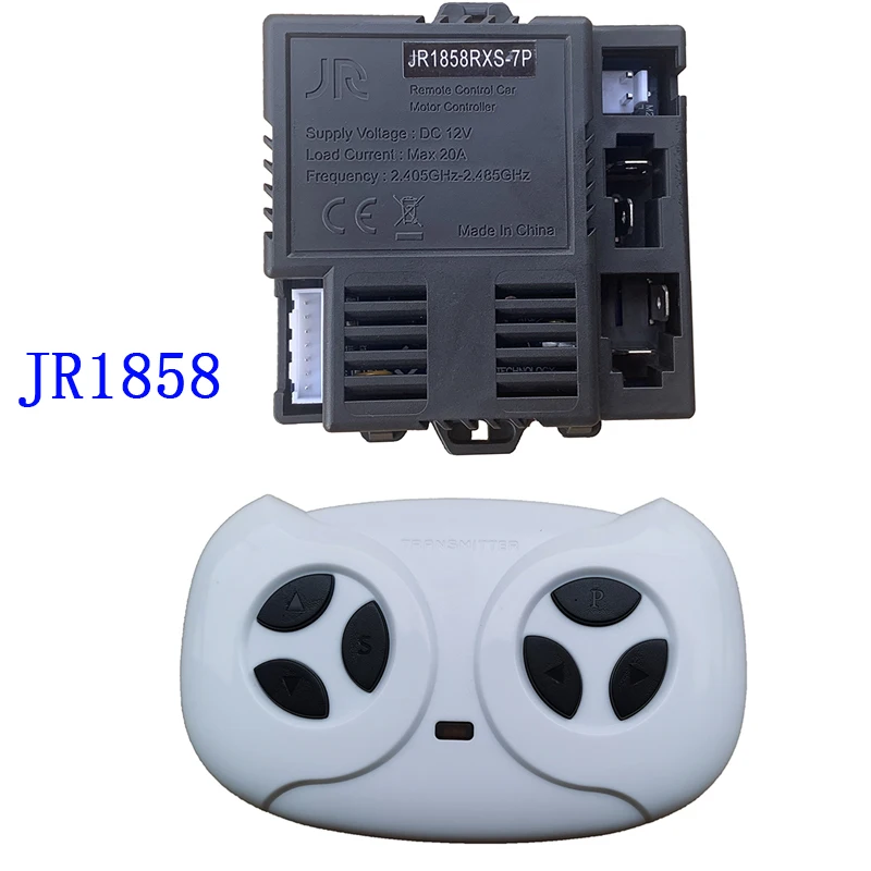 JR1758 1858 RX-12V Receiver with 7pin ,Controller Control Box Accessories for Children Electric Ride On Car Replacement Parts