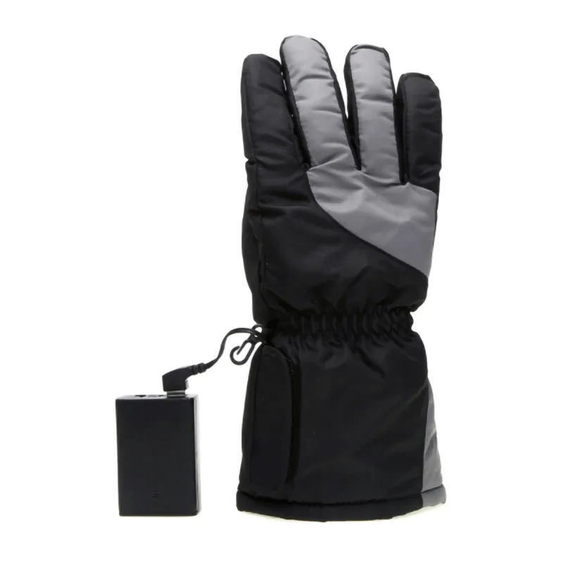 

Ski gloves winter Usb Electric Hot Finger Gloves 5th Battery Heating Outdoor Ski Gloves Thick Heating Gloves Can Be Washed