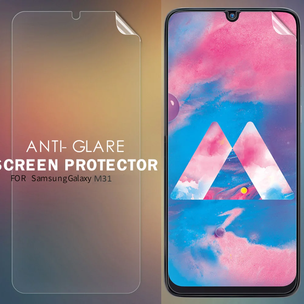 Nillkin HD Прозрачная Матовая защитная пленка мягкая для Samsung Galaxy M31|Защитные стёкла и
