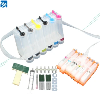 

570 571 PGI-570 CLI-571 empty CIS ink system For canon TS9050 9055 8050 8051 8052 8053 PRINTER with auto reset chips pgi570 CISS
