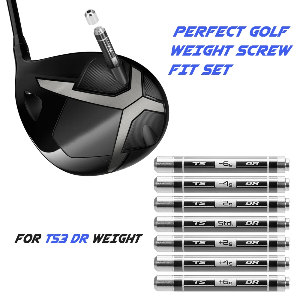 Гольф Вес винт подходит набор совместим с Titleist TS3 818 Гибридный Магнитный вес Открытый Гольф Спорт Развлечения аксессуары
