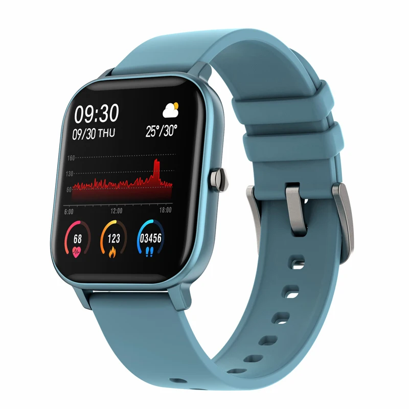 P8 1.4inch Full Touch Smart Watch Men Fitness Tracker Heart Rate
Monitor Blood Pressure smartwatch Women GTS Smart Clock for ios