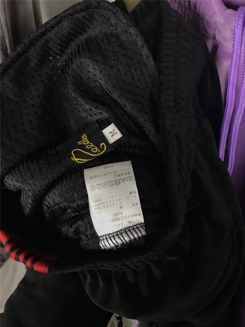 AWGE Needles спортивные штаны повседневные штаны с вышивкой бабочки AWGE штаны для бега полосатые бархатные спортивные штаны