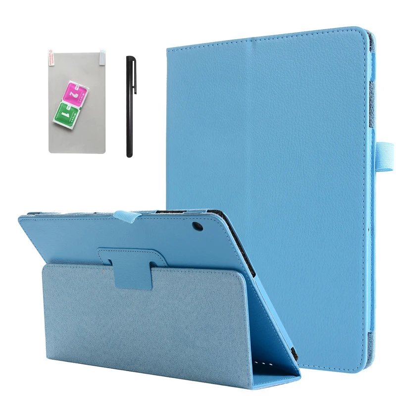 Умный кожаный чехол для Huawei MediaPad T5 10 AGS2-L09 L03 W09 W19 чехол-подставка 1 дюйма + пленка