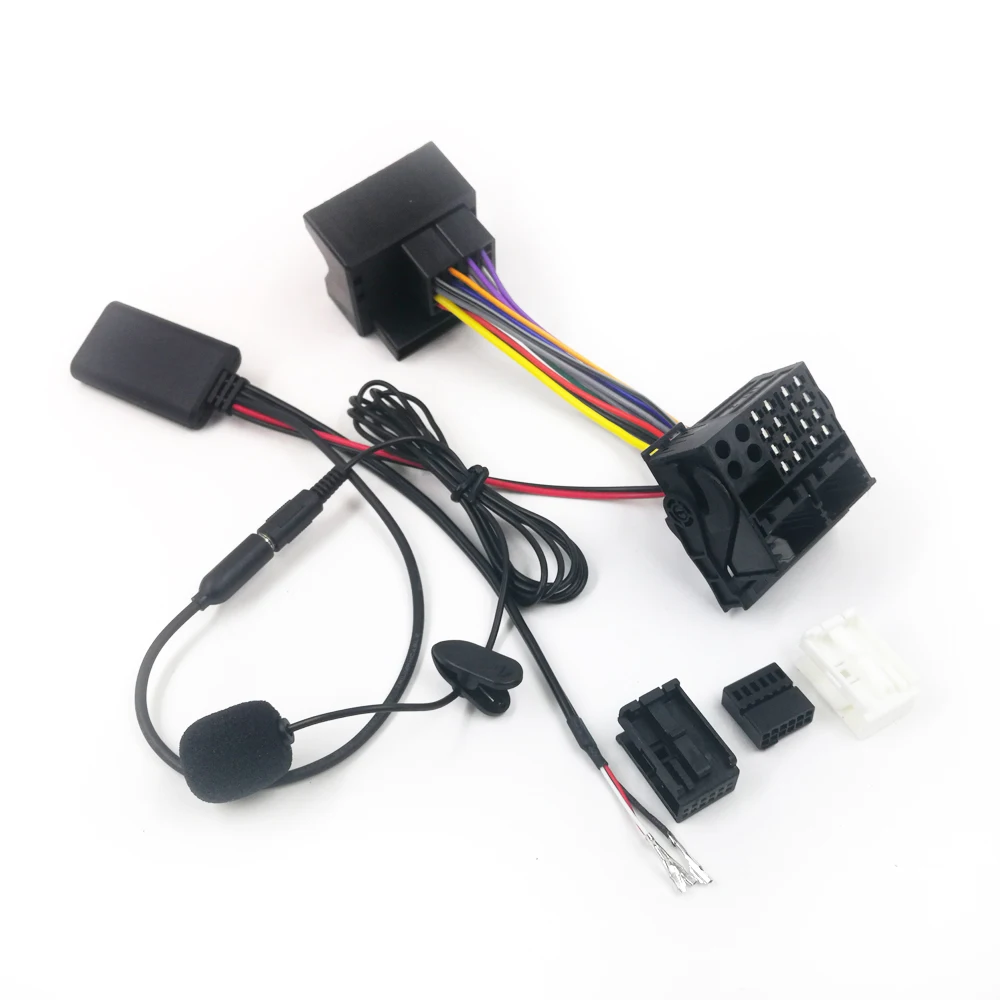 Biurlink DIY 12Pin белый черный комплект Bluetooth 5 0 Модуль AUX IN аудио музыкальный кабель
