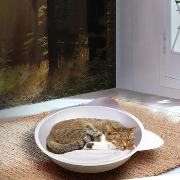 

38cm Pet Cooling Mat Large Cat Cooling Pad Slip-resistant Cooling Basin Cooling Aluminum Nest For Cats Kittens