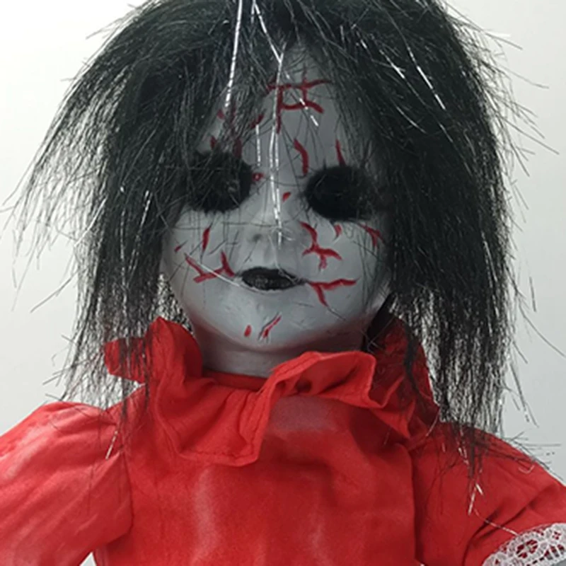 Чудак кукла Хэллоуин страшный призрак Фестиваль игрушки плюшевые игрушки электрические Ходячие мертвецы Призраки Хэллоуин взрывы Ужасный Призрак кукла