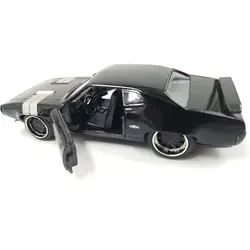 13 см 1:32 металлическое ведро сплав 1972 DOM'S Плимут GTX Быстрый гоночный автомобиль модель литые автомобили игрушка F детское украшение коллекция
