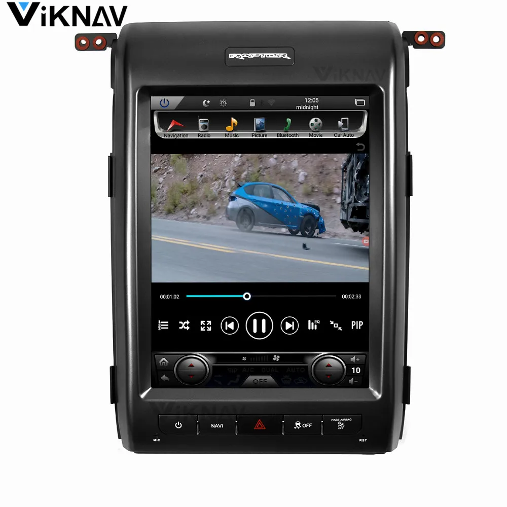 

car DVD player GPS navigator for Ford F150 2009-2013 navigation auto multimedia player radio head unit Android FM BT 12.1 inch