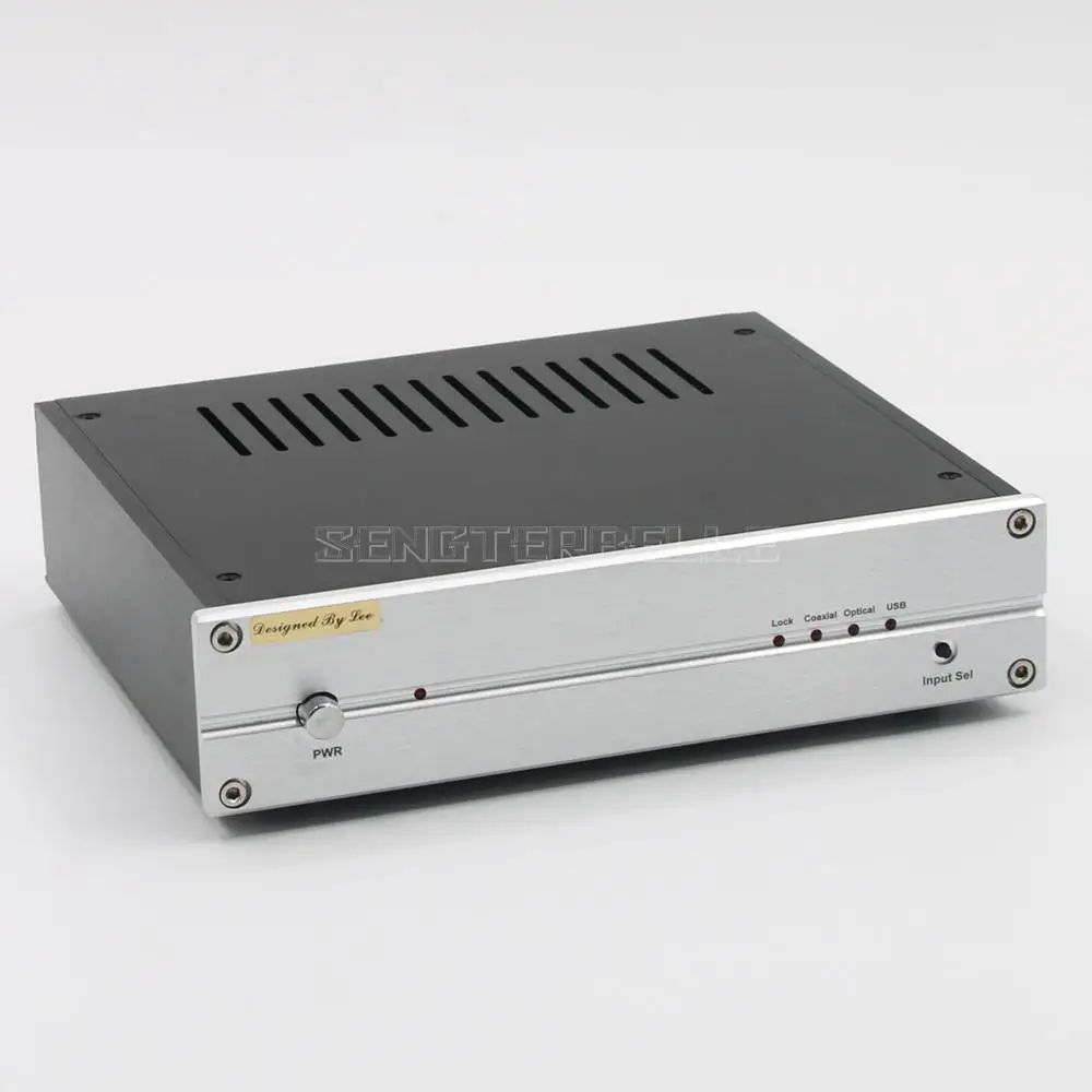 L1387DAC TDA1387 X8 HiFi Audio Decoder DAC Digital Fiber Optic Coaxial USB Input A/D Converter