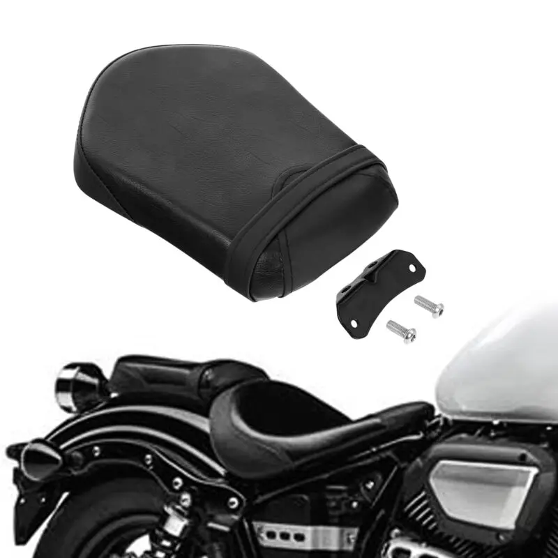 Заднее ПАССАЖИРСКОЕ СИДЕНЬЕ мотоцикла для Yamaha Bolt XV950 R-Spec 2014-2017 2016 15 черное |