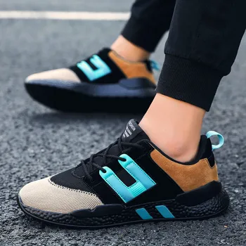 

Adult sneakers plus size Zapatillas Hombre 2020 Breathable men's shoes casual shoes men's fashion mesh air cushion casual shoes