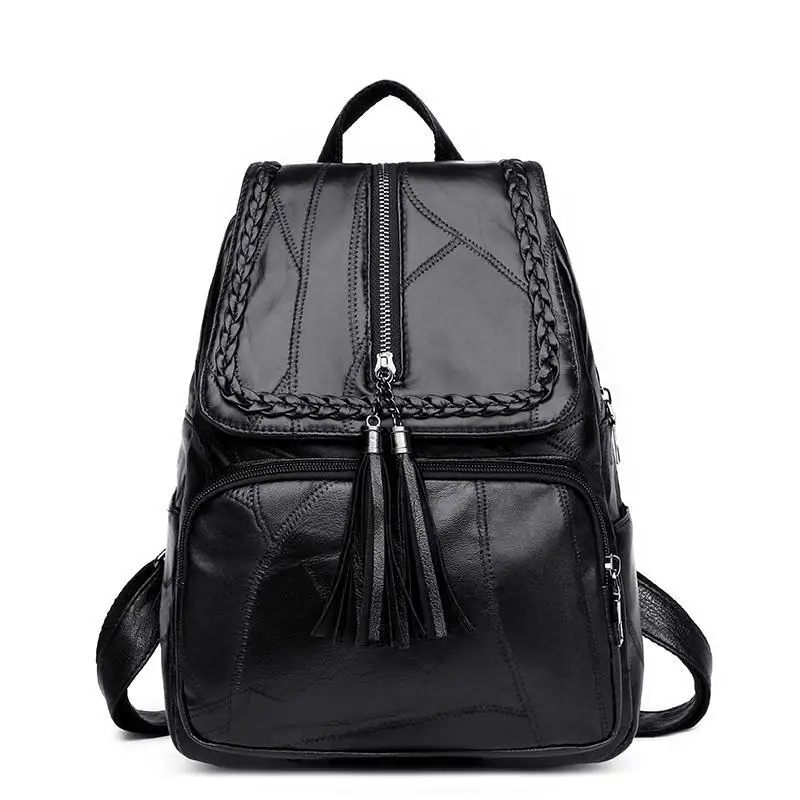 medium size leather backpacks