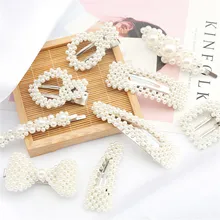 Модная жемчужная заколка для женщин шпильки заколки для волос трендовые аксессуары для укладки волос ручной работы красивые подарки