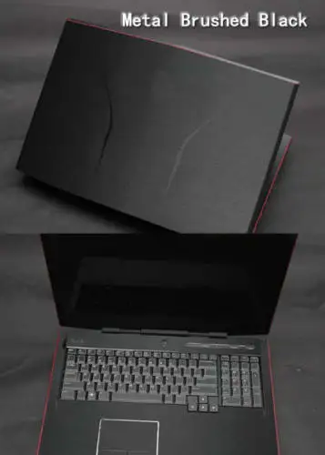 Carbon fiber Laptop Sticker Decals Skin Cover Protector for Lenovo U460 14" - Цвет: Black Brushed