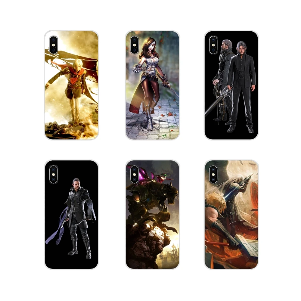 For Xiaomi Mi4 Mi5 Mi5S Mi6 Mi A1 A2 5X 6X 8 9 Lite SE Pro Max Mix 2 3 2S Mobile Phone Covers Custom Design The Final Fantasy | Мобильные
