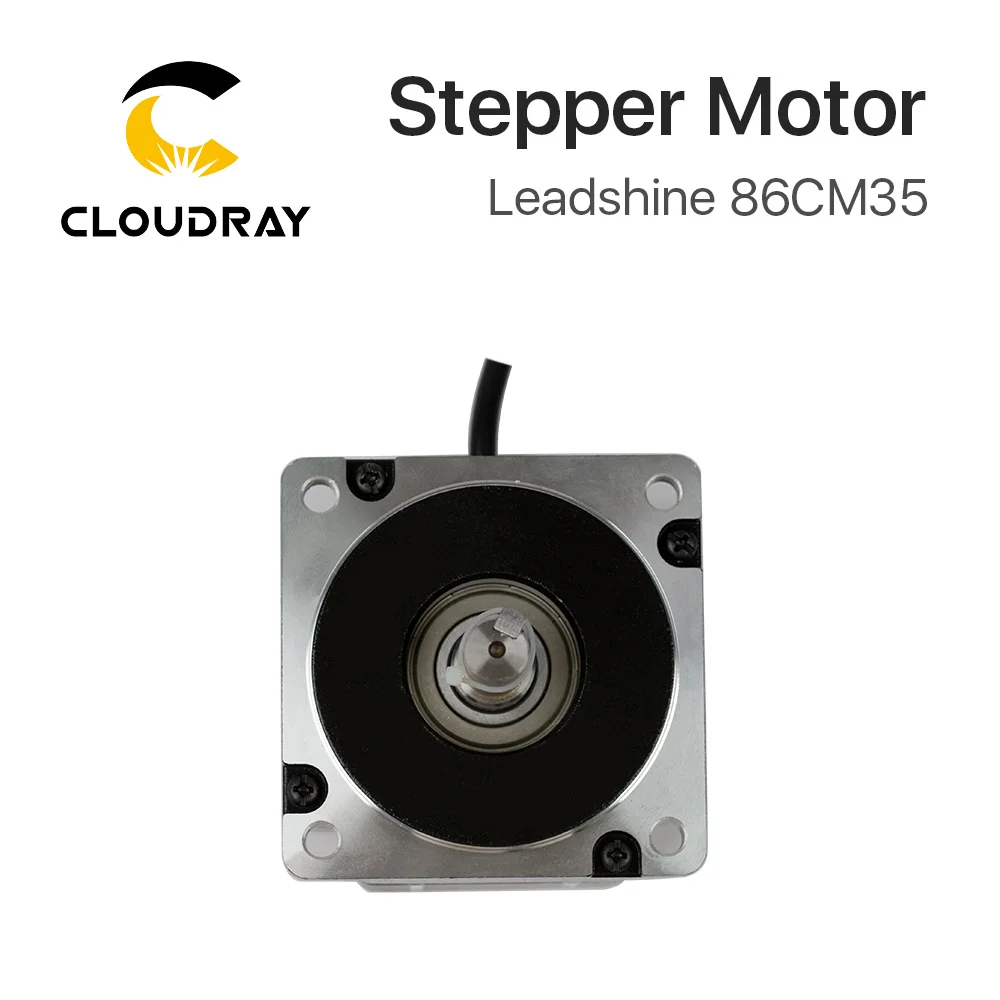 Шаговый двигатель Leadshine Nema 34 86 мм 3 фазы 350 нм 4 а 6 проводной кабель для 3D принтера CNC