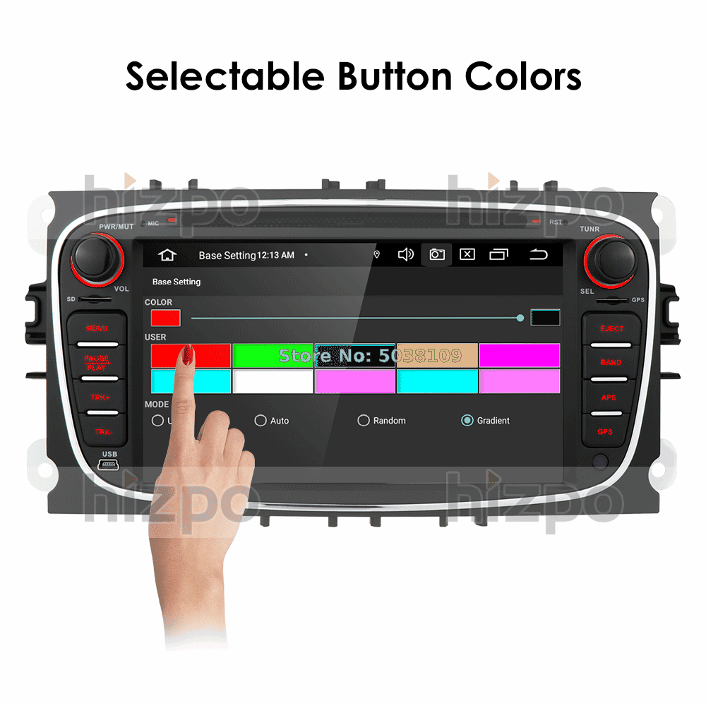 Android 10 PX5 ips автомобильный DVD gps радио плеер для Ford Focus C-Max Transit подключения Kuga S-Max Galaxy Mondeo Восьмиядерный 4 грамм 64 гром