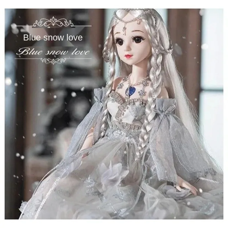 60 см кукла 1/3 Bjd 20 подвижных шарнирных кукол красивые глаза с длинными волосами