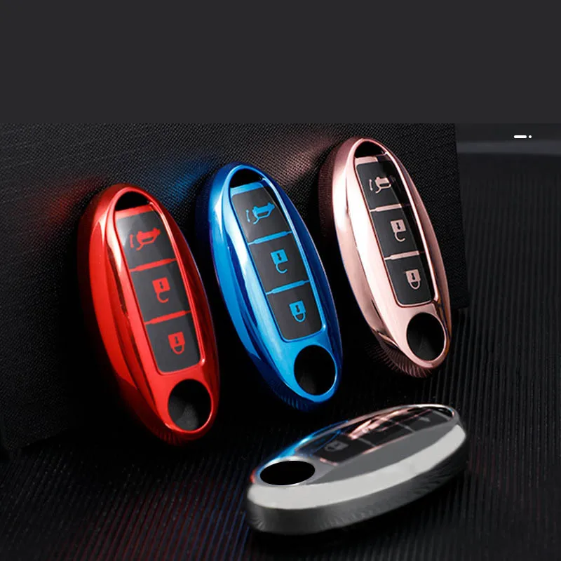 Cover Telecomando/chiave per Nissan Qashqai j11 j10 Juke Tiida Patrol Versa Pathfinder nota per Infiniti fx35 - Hf5fe7a185e664b6ca82c683609d45807R