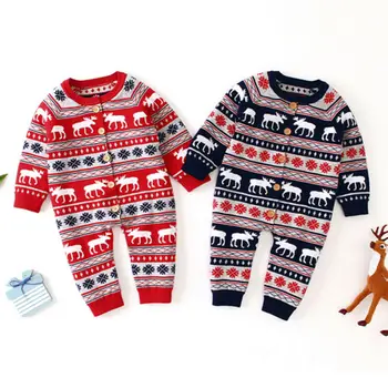 

Baby Boys Girl Clothes Christmas Newborn Baby Boys Girl Xmas Clothes Romper Outfits Costumes