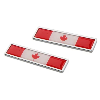 

New Arrival High Quality Car Styling Canadian Flag Logo Auto Sticker Canada Emblem Badge Decal Accessorie