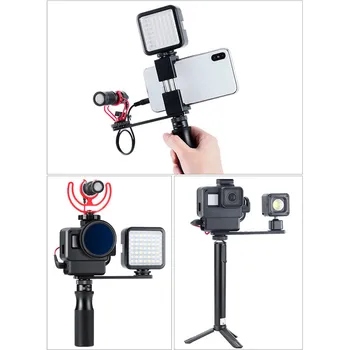 

For Sony Micro Single Camera Vlog Hot Shoe Expansion Bracket Adapter Microphone Extension Rod for Phone Camera Tripod