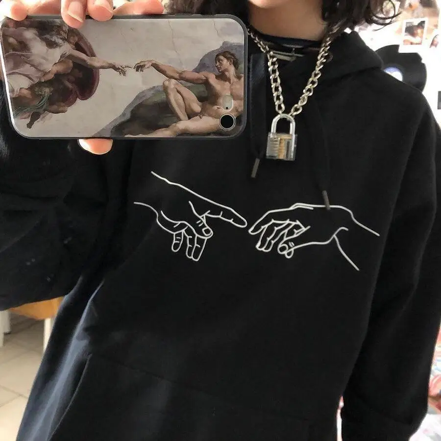 Vintage-Skuggnas-Creation-Hands-Line-Art-Oversized-Hoodie-Kawaii-Jumper-Outfits-Tumblr-Gothic-Streetwear-Aesthetic-Harajuku