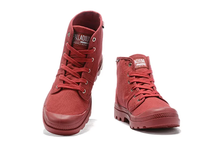 PALLADIUM Pampa/Классическая парусиновая обувь; ботильоны; ковбойские кроссовки; модная парусиновая повседневная обувь; Размеры 35-45