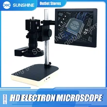 

Zoom MS8E-01 Digital Electron Microscope HD Microscope Continuous Amplification Magnifier 21-135 times magnification