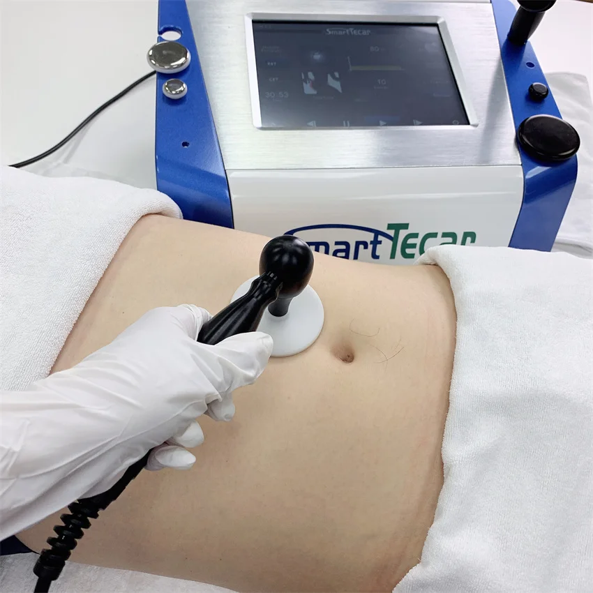 Smart Tecar Diathermy Therapy Machine Per Fisioterapia Fascite Plantare Mal Di Schiena Lesioni Sportive