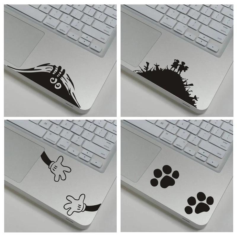 Скины для ноутбуков Macbook Air Pro Retina 11 13 15 запасные Переводные картинки MSI HP DELL Acer Asus
