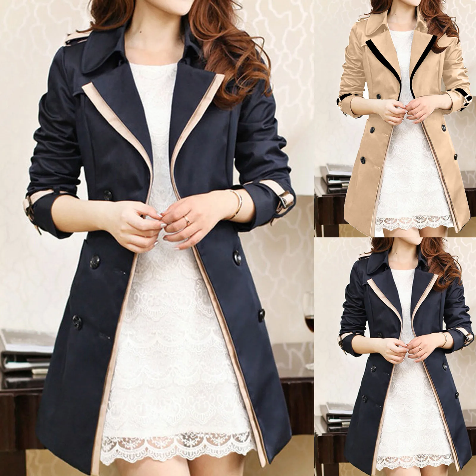 Traf Women's Coat Winter Autume Buttons Back Bow Bandgae Windbreaker Jacket Coat Top Пальто Женское Шерсть Зима Шуба 1