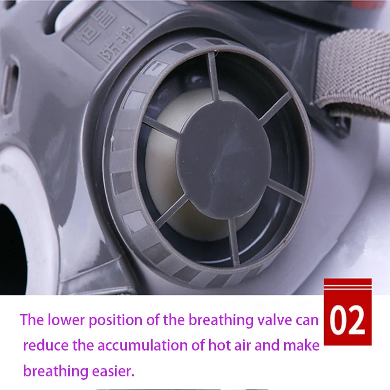 2 In 1 Dust or fog Mask Respirator Anti-dust Anti Industrial Construction Pollen Haze  Family & Professional Site Protection